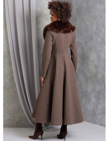 Modello di cappotto - Vogue 1971