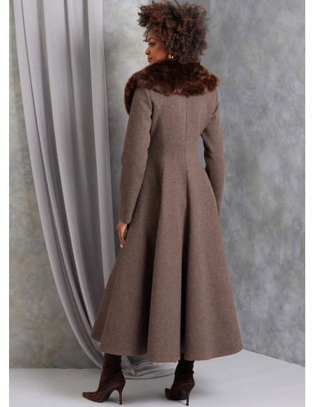 Modello di cappotto - Vogue 1971