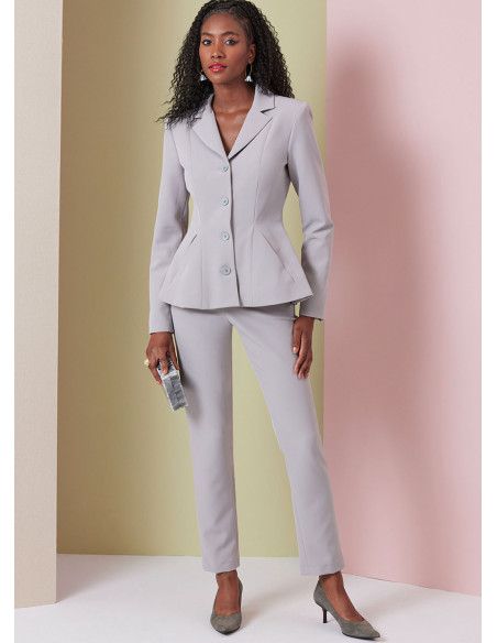Modello di giacca, gonna e pantaloni - Vogue 2018