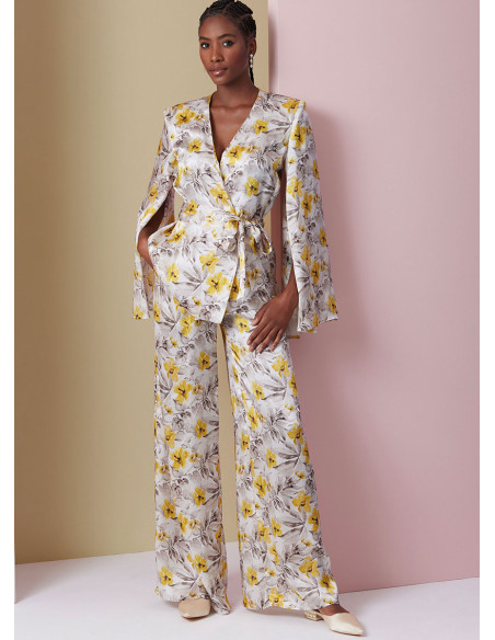 Modello per top, vestaglia e pantaloni - Vogue 2020