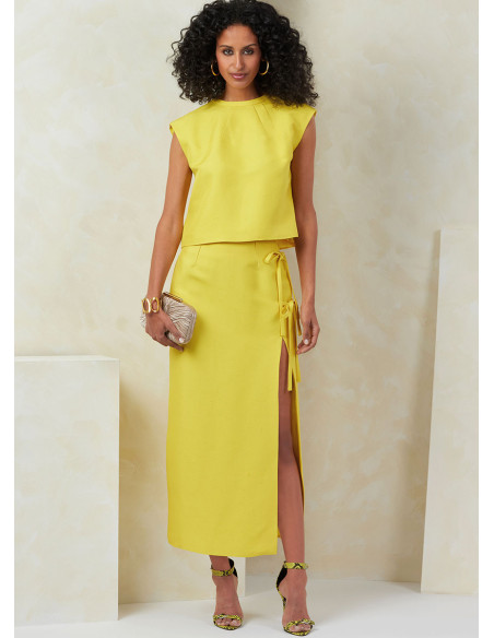 Modello di top - Vogue 2096