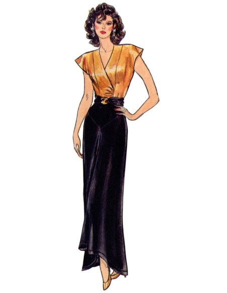 Modello di gonne vintage - Vogue 2102