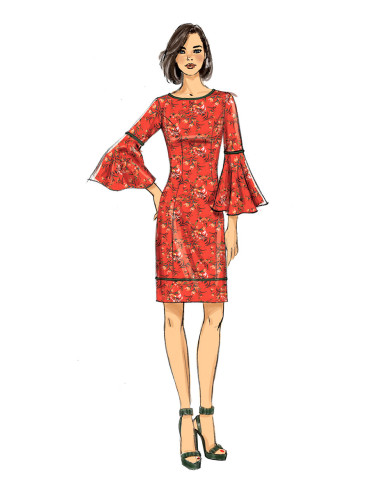 Modello di abito - Butterick 6624