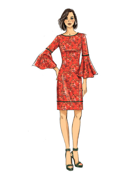 Modello di abito - Butterick 6624