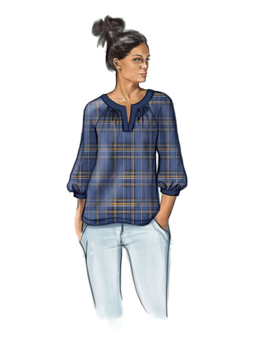 Modello di top - Butterick 6632