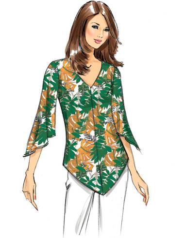 Modello di top - Butterick 6663