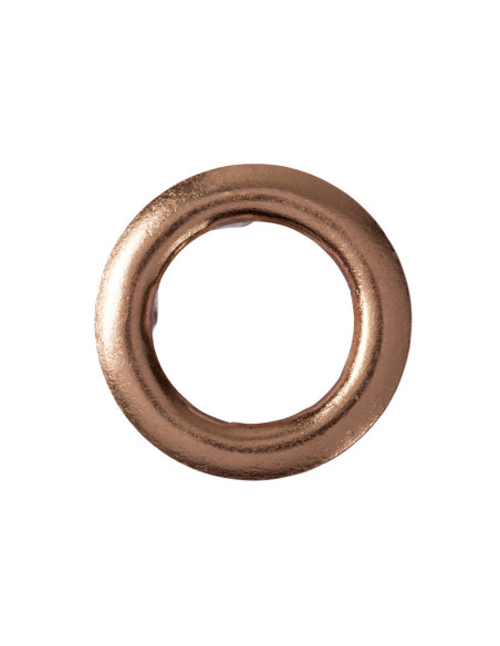 Scatola di 10 bottoni a pressione jersey Rame con attrezzo 10 mm