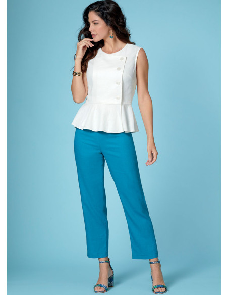 Modello per top, abito, gonna e pantaloni - Butterick 6670