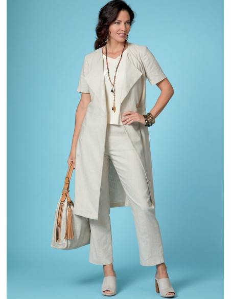 Modello per top, abito, gonna e pantaloni - Butterick 6670