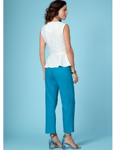 Modello per top, abito, gonna e pantaloni - Butterick 6670