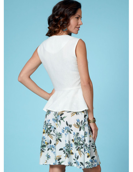 Modello per top, abito, gonna e pantaloni - Butterick 6670