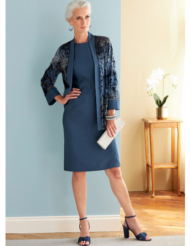 Modello di giacca, abito, top, gonna e pantaloni - Butterick 6796