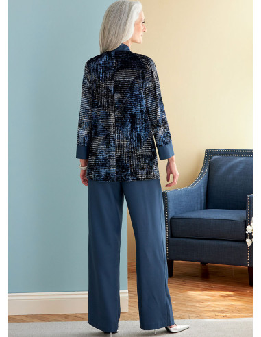 Modello di giacca, abito, top, gonna e pantaloni - Butterick 6796