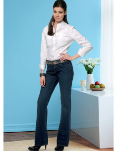 Modello di jeans e pantaloni - Butterick 6800