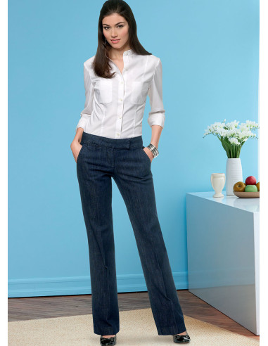 Modello di jeans e pantaloni - Butterick 6800