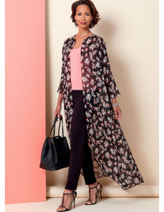 Modello di giacca, abito e pantaloni - Butterick 6802