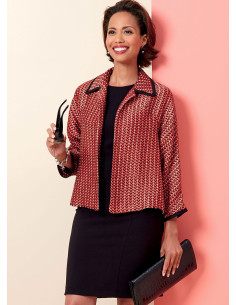 Modello di giacca, abito e pantaloni - Butterick 6802 2