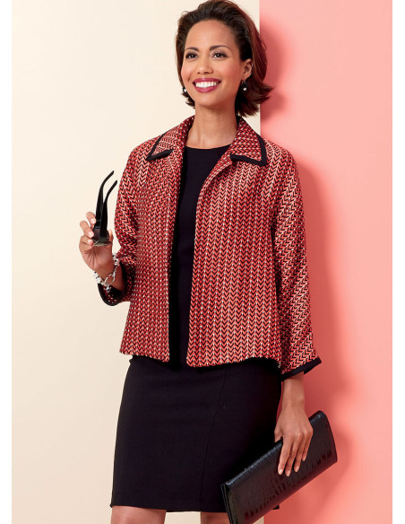 Modello di giacca, abito e pantaloni - Butterick 6802
