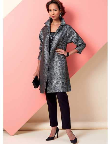 Modello di giacca, abito e pantaloni - Butterick 6802