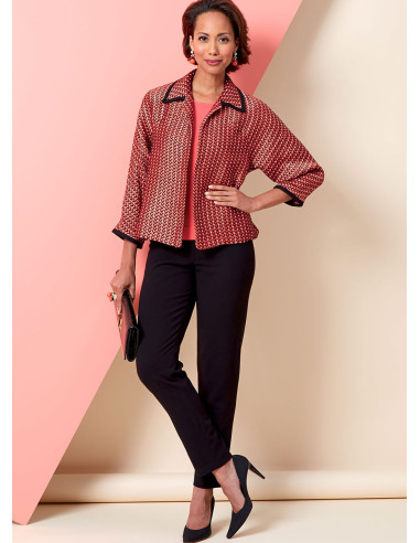 Modello di giacca, abito e pantaloni - Butterick 6802