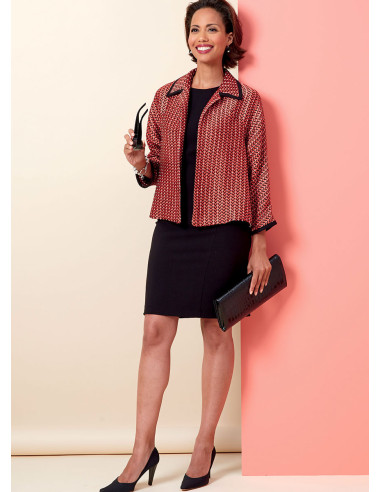 Modello di giacca, abito e pantaloni - Butterick 6802
