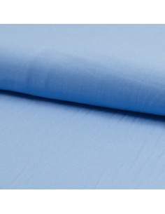 Tessuto popeline di viscosa - Blu