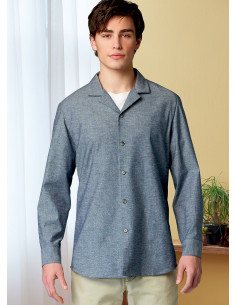 Modello di camicia - Butterick 6846 2