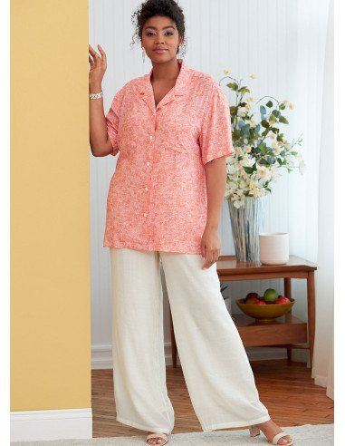 Modello di camicia - Butterick 6846