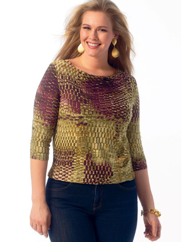 Modello di top - Butterick 6847