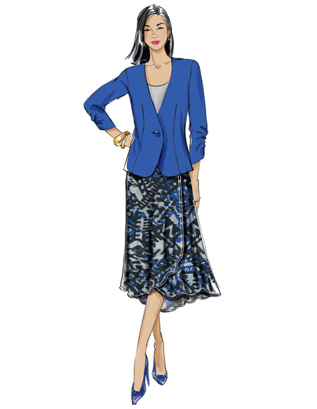 Modello di giacca - Butterick 6860