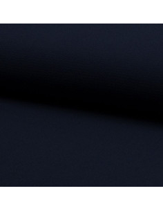 Tessuto crepe leggero elasticizzato - Blu marino