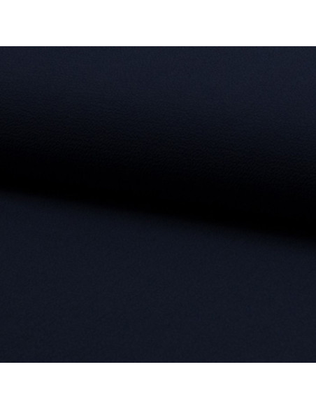 Tessuto crepe leggero elasticizzato - Blu marino