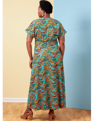 Modello di abito e cintura - Butterick 6873