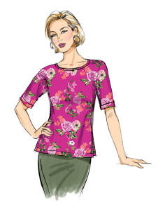 Modello di top - Butterick 6874 2
