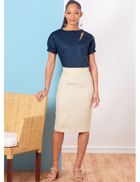 Modello di top - Butterick 6875