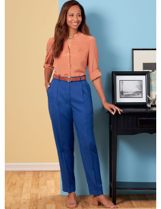 Modello di pantaloni e pantaloncini - Butterick 6878