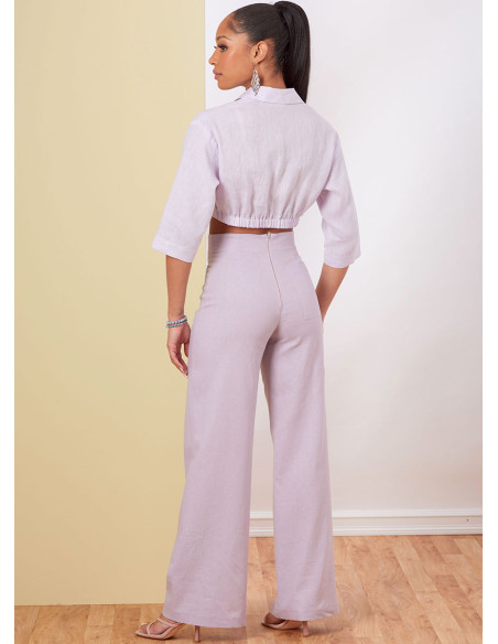 Modello di camicia, pantaloni e pantaloncini - Butterick 6880