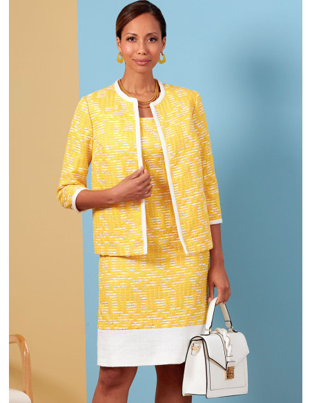 Modello di giacca, abito, top, pantaloni - Butterick 6882