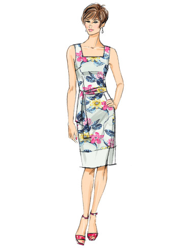 Modello di giacca, abito, top, pantaloni - Butterick 6882