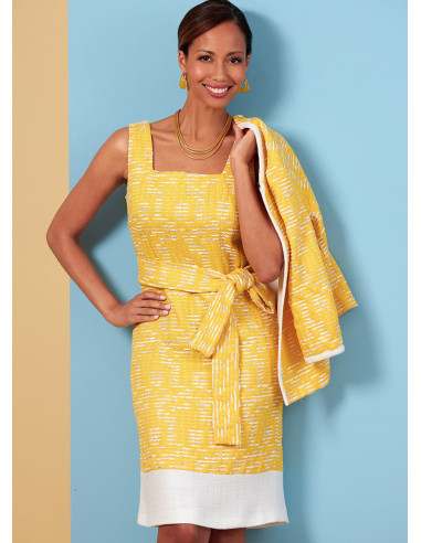 Modello di giacca, abito, top, pantaloni - Butterick 6882