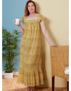 Modello per top, camicia da notte e pantaloncini - Butterick 6883 2