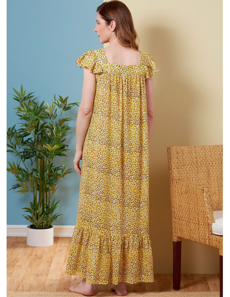 Modello per top, camicia da notte e pantaloncini - Butterick 6883