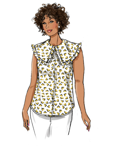 Modello di top - Butterick 6896