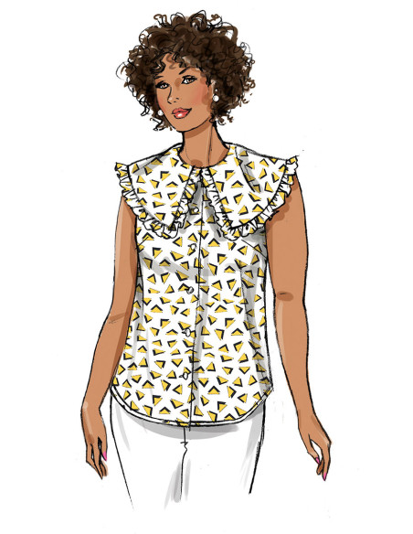 Modello di top - Butterick 6896