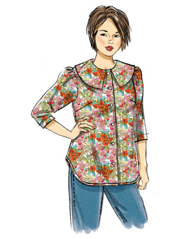Modello di top - Butterick 6896