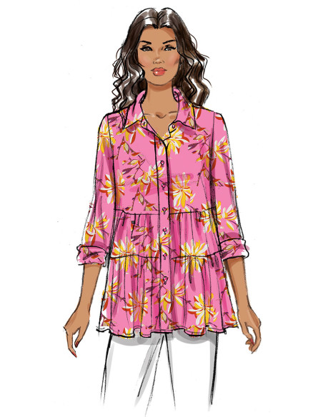 Modello di top - Butterick 6897