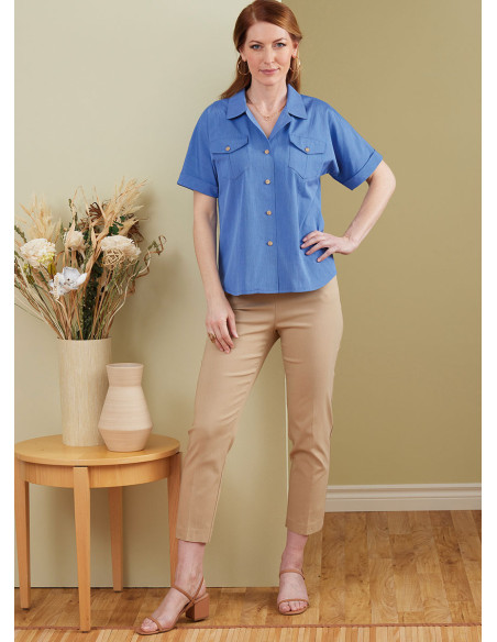 Modello di top - Butterick 6898