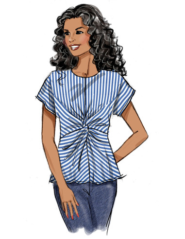 Modello di top - Butterick 6899