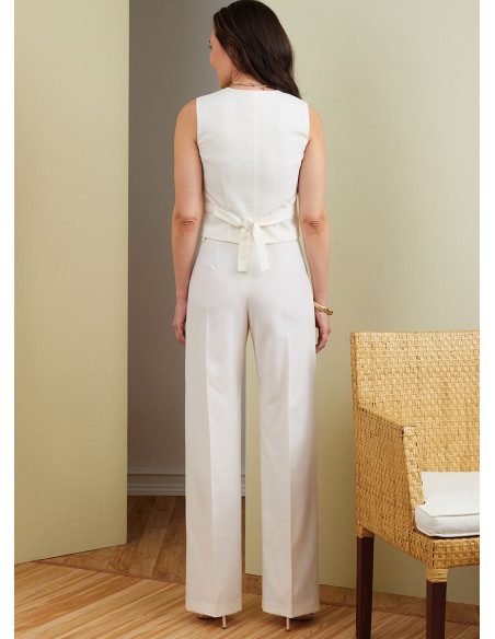 Modello di gilet, pantaloni e pantaloncini - Butterick 6901