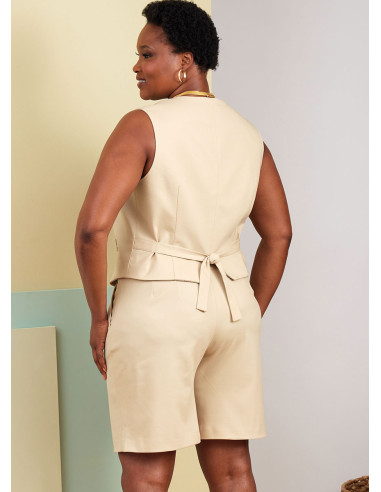 Modello di gilet, pantaloni e pantaloncini - Butterick 6902